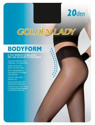 Rajstopy golden lady bodyform - ściągające brzuch 20 den