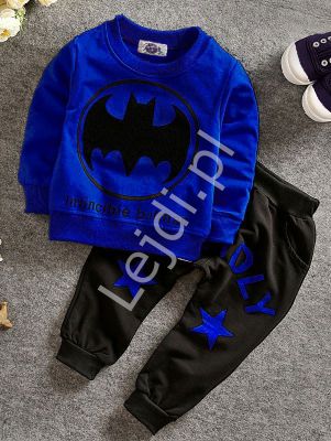 Batman dres dla chłopca czarno niebieski